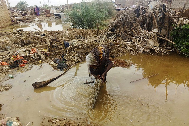 70 Persen Rumah di Kota Abu Hamad Sudan Hancur akibat Banjir - Bagian 1
