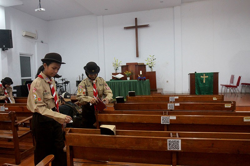 Ketika Anak-Anak Pramuka Ikuti Bakti Sosial - Bagian 1