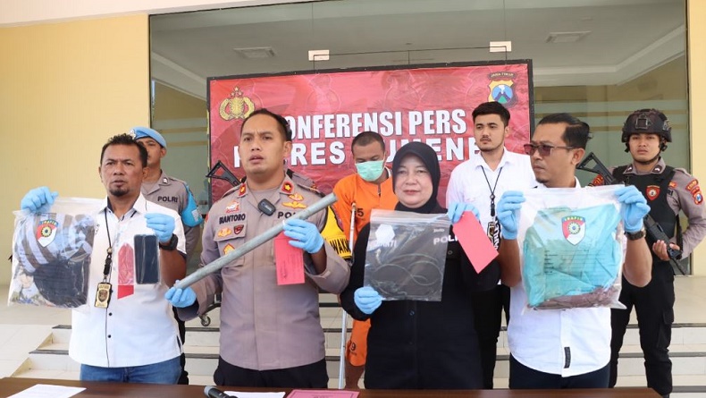 Bunuh Selingkuhan Istri, Pria di Sumenep Ditangkap Polisi Terancam Penjara Seumur Hidup