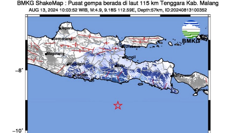 title Gempa Malang M4,9 Kejutkan Warga, BPBD: Belum Ada Laporan Kerusakan dan Korban Gempa Malang M4,9 Kejutkan Warga, BPBD: Belum Ada Laporan Kerusakan dan Korban