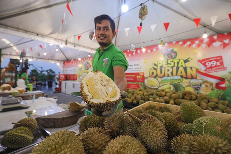 Bayar Segini Makan Durian Sepuasnya - Bagian 1