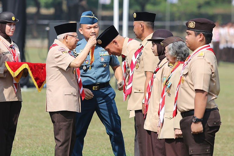 10.000 Angota Pramuka se-Indonesia Ikuti Peringatan Hari Pramuka 2024 - Bagian 4