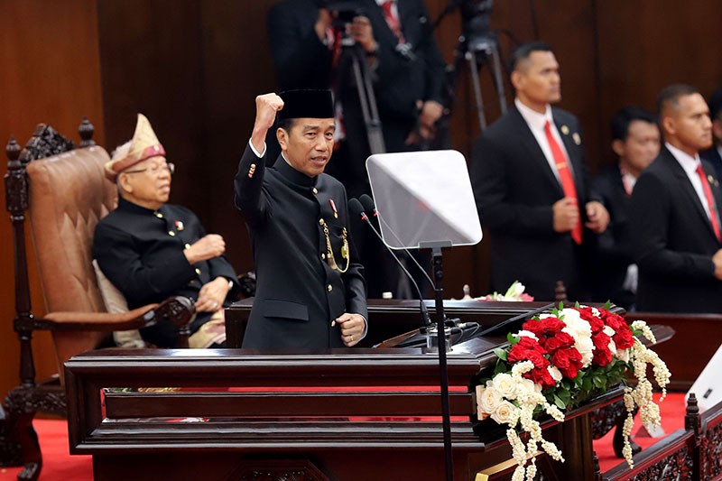 Momen Presiden Jokowi Pidato Kenegaraan Jelang Purnatugas - Bagian 1