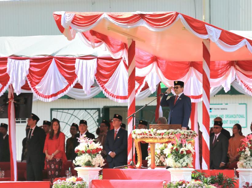 Masuk Rekor MURI, Upacara HUT ke-79 RI PT Freeport Indonesia di Tembagapura Berlangsung Khidmat  - Bagian 3