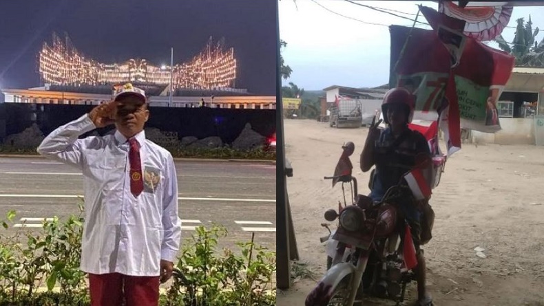 title Sosok Muklasin, Pedagang Pentol asal Gresik Rela Naik Motor demi Ikut Upacara di IKN Sosok Muklasin, Pedagang Pentol asal Gresik Rela Naik Motor demi Ikut Upacara di IKN