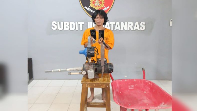 Bobol Rumah Kosong, Residivis Pencurian di Pangkalpinang Ditangkap Polisi