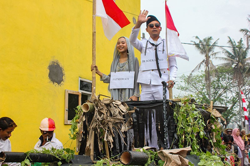 Karnaval Meriahkan Hari Kemerdekaan ke-79 RI di Desa Waliwis Tangerang - Bagian 2