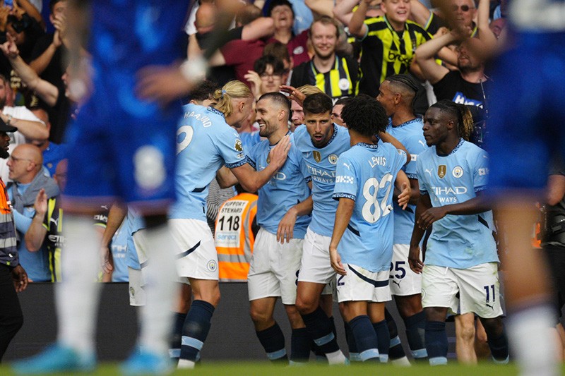 Buka Pertandingan Liga Inggris 2024-2025, Man City Bungkam Chelsea 0-2 - Bagian 4