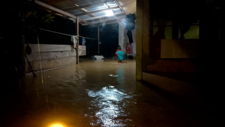 Banjir akibat Luapan Sungai Landa Aceh Jaya, 1.362 Jiwa Terdampak
