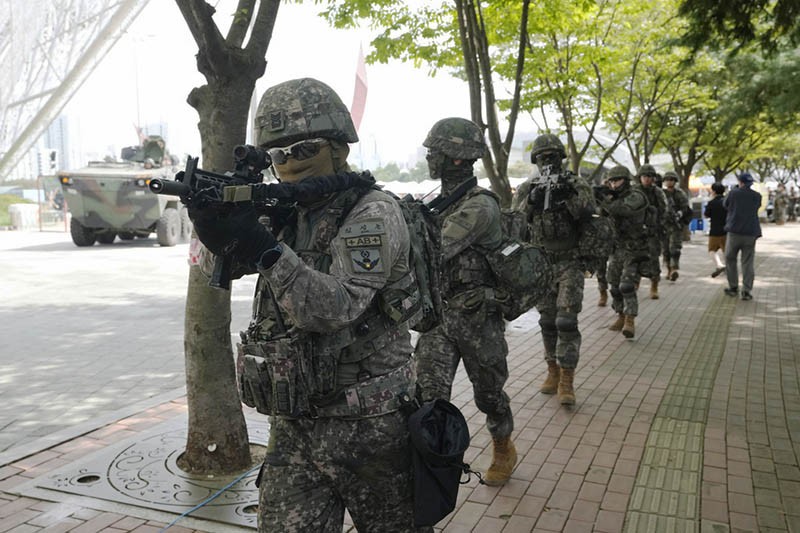 Militer Korsel-AS Latihan Perang, Siap Hadapi Provokasi Korea Utara  - Bagian 2