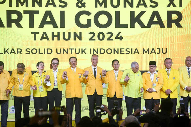 Rapimnas Partai Golkar Dibuka, Airlangga Hartarto Absen - Bagian 3
