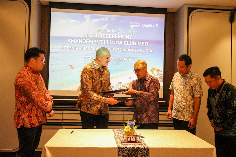 Penandatanganan Perpanjangan Pemanfaatan Lahan The Nusa Dua - Bagian 2