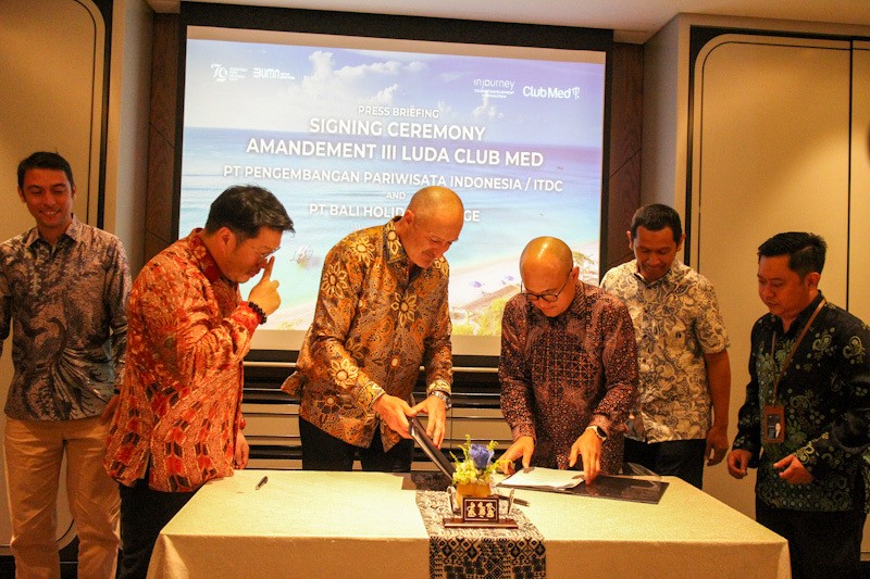 Penandatanganan Perpanjangan Pemanfaatan Lahan The Nusa Dua - Bagian 3