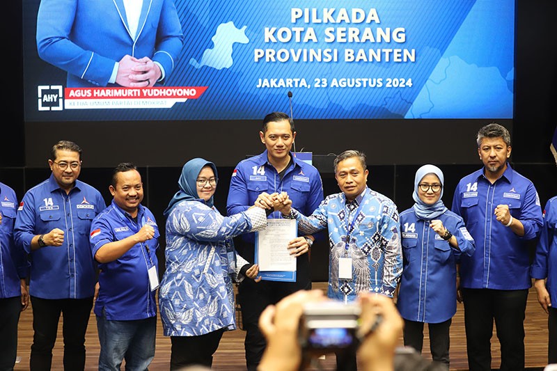 Partai Demokrat Serahkan 116 Surat Rekomendasi Kepala Daerah pada Pilkada 2024 - Bagian 2
