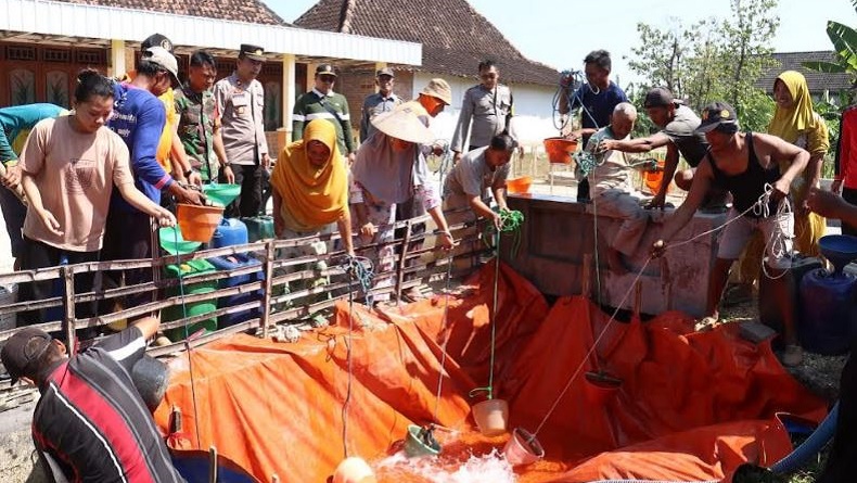 Kekeringan Dampak Kemarau Landa Bojonegoro, 31 Desa Krisis Air Bersih