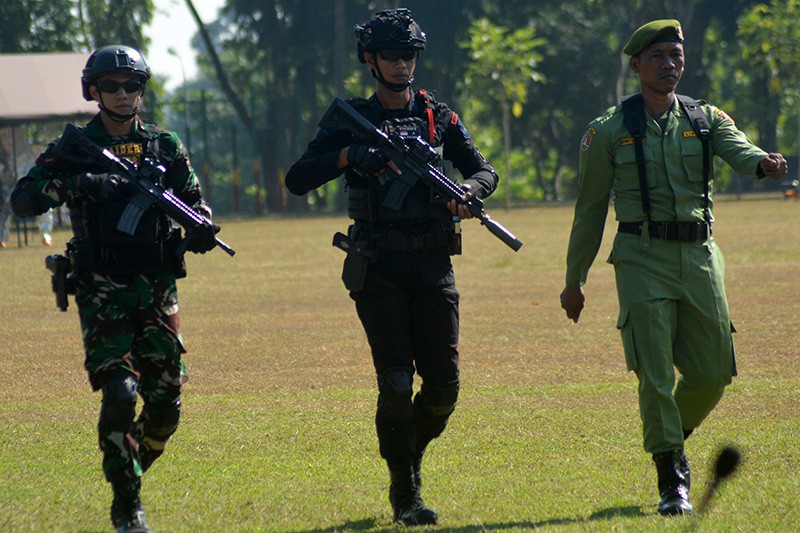 Amankan Pilkada Jateng, Puluhan Ribu Personel Gabungan TNI-Polri Bakal Diterjunkan  - Bagian 4