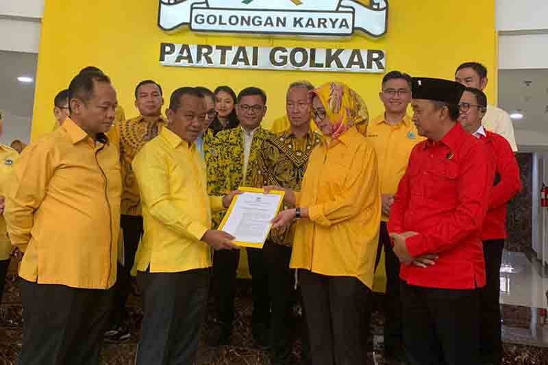 Bahlil Manuver, Partai Golkar Dukung Airin-Ade di Pilkada Banten Batal Dukung Andra-Dimyati - Bagian 1