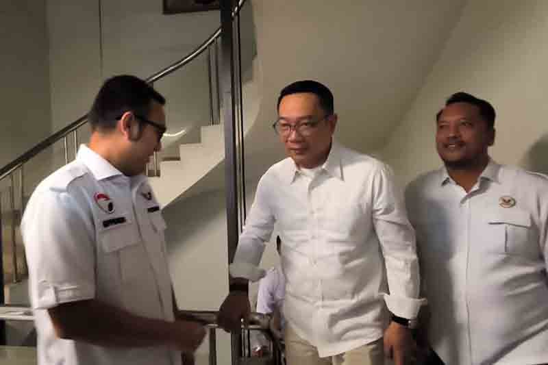 Ridwan Kamil - Suswono Sambangi Kantor DPW Partai Perindo DKI Jakarta - Bagian 3