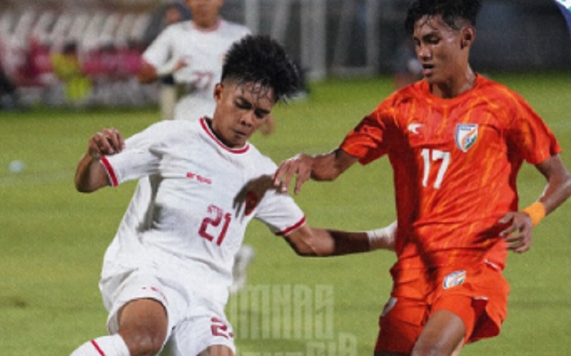 Hasil Timnas Indonesia U-17 Vs India: Garuda Asia Kalah Tipis