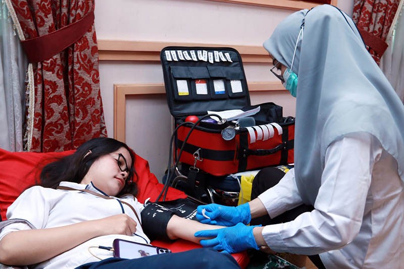 Aksi Sosial Donor Darah untuk 79 Tahun Kemerdekaan RI - Bagian 2