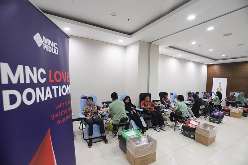 Targetkan 500 Kantong Darah, MNC Peduli Kembali Gelar Donor Darah  - Bagian 1