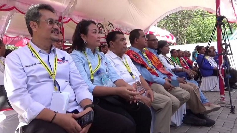 Melki-Johni Daftar ke KPU, Maju Pilgub NTT Didukung Partai Perindo dan 10 Parpol
