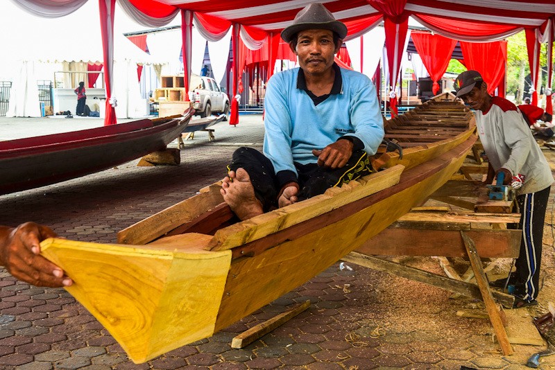 Pembuatan Perahu Bidar Tradisional - Bagian 4