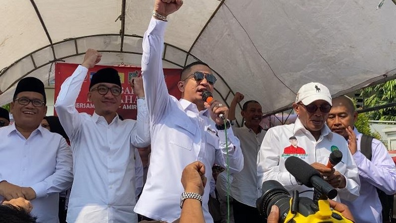 Pilkada Lebak, Perindo dan Partai Koalisi Antar Hasbi Jayabaya-Amir Hamzah Daftar ke KPU