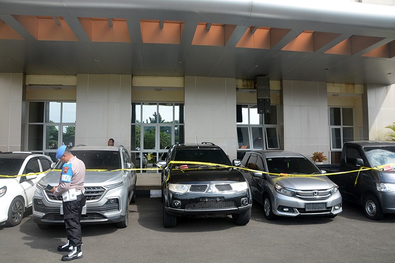 Penampakan Belasan Mobil Bodong Disita dari Sindikat Penadah - Bagian 2