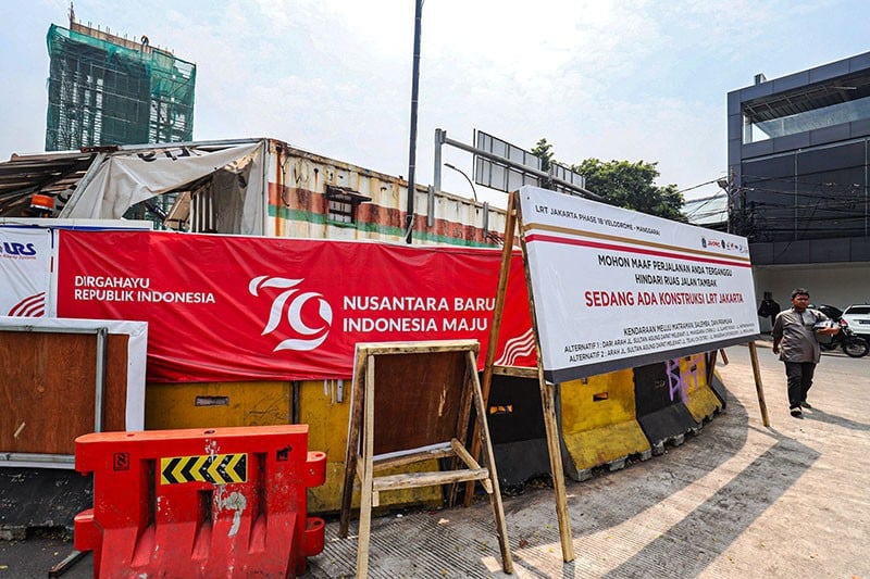 Rekayasa Arus Lalu Lintas Imbas Proyek LRT Jakarta - Bagian 3