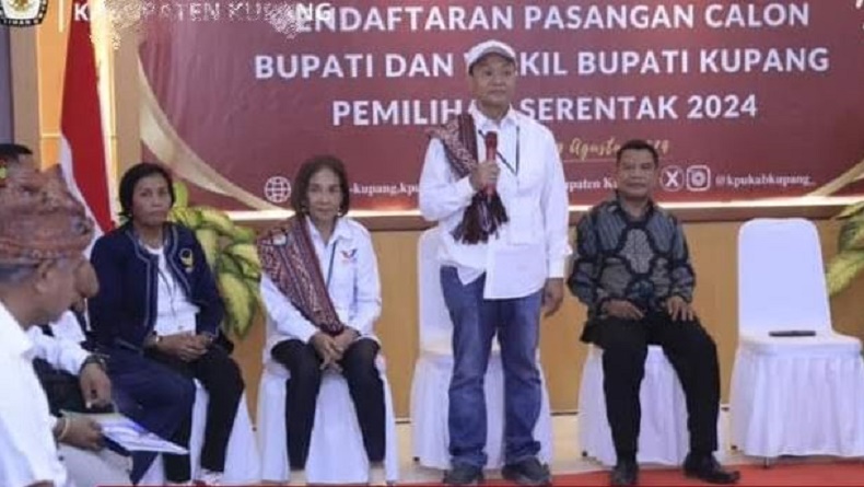 Maju Pilkada Kupang, Messerassi Ataupah-Maria Nuban Didukung 4 Parpol Yakin Menang