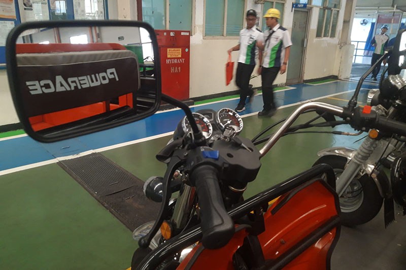 Penampakan Motor Listrik Roda Tiga untuk UMKM - Bagian 4