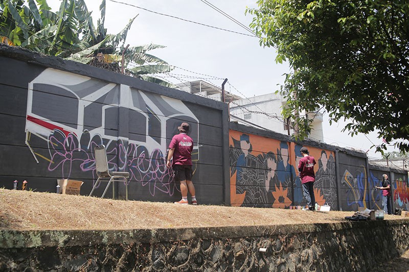 Festival Mural untuk Berantas Vandalisme di Gerbong KRL - Bagian 3
