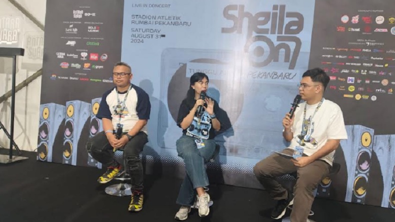 15.000 Penonton Serbu Konser Sheila On 7 di Pekanbaru, Banyak Juga dari Luar Riau