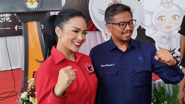 Krisdayanti Jalani Tes Kesehatan Maju Pilwalkot Batu, Sempat Tunda karena Sakit