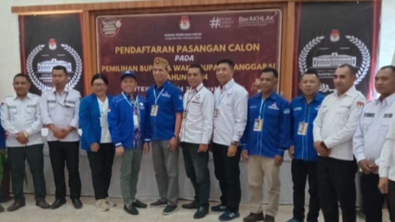 Partai Perindo Dukung Maksi-Ronald di Pilkada Manggarai NTT