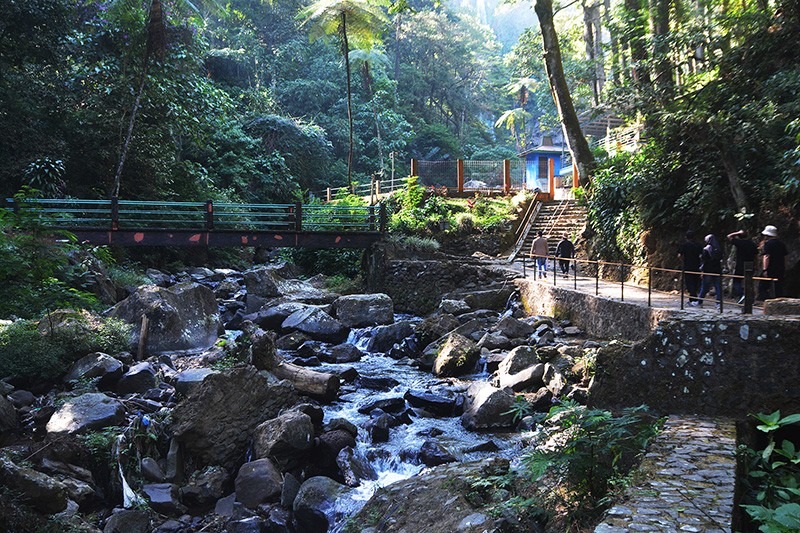 Cerita Akhir Pekan: Menikmati Sejuknya Alam Air Terjun Grojogan Sewu - Bagian 2