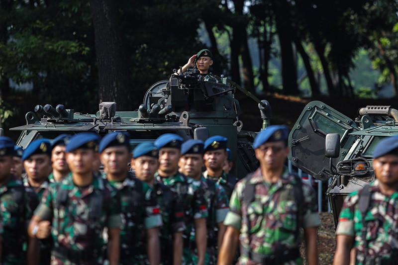Ribuan Pasukan Gabungan TNI-Polri Amankan Kunjungan Paus Fransiskus dan ISF 2024 - Bagian 6