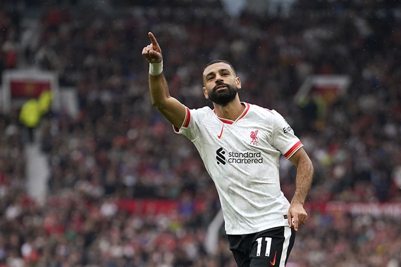 Mo Salah Pemain Liverpool Pencetak Gol Terbanyak Bobol Gawang MU - Bagian 1