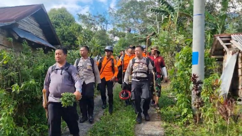 Turis Perancis Hilang di Gunung Batukaru Tabanan, Jatuh saat Mendaki di Tengah Hujan