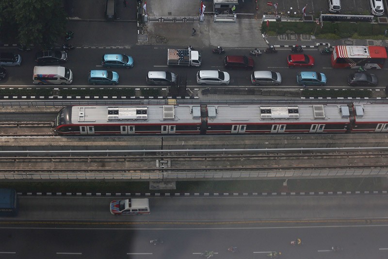Jumlah Perjalanan LRT Jabodebek Ditambah - Bagian 1