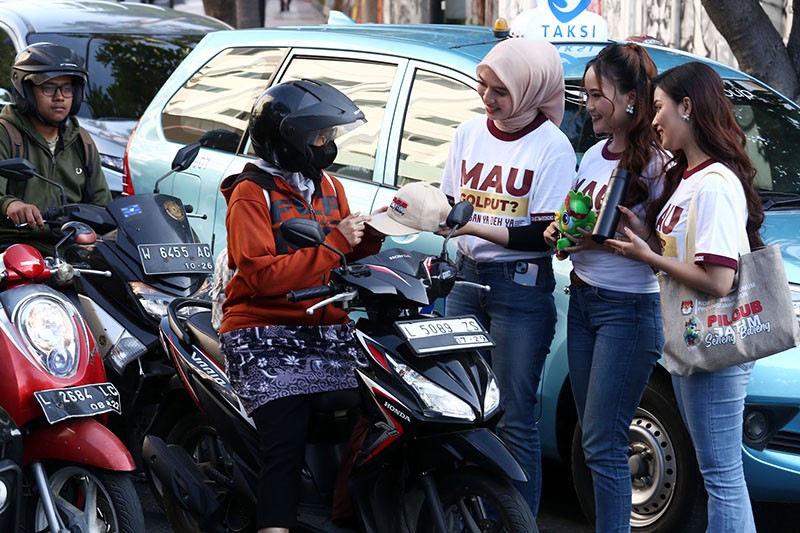 KPU Jatim Kerahkan 3 Perempuan Cantik Tekan Angka Golput Pilkada 2024 - Bagian 3