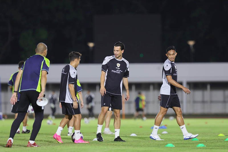 Latihan Timnas Indonesia Jelang Hadapi Australia - Bagian 3