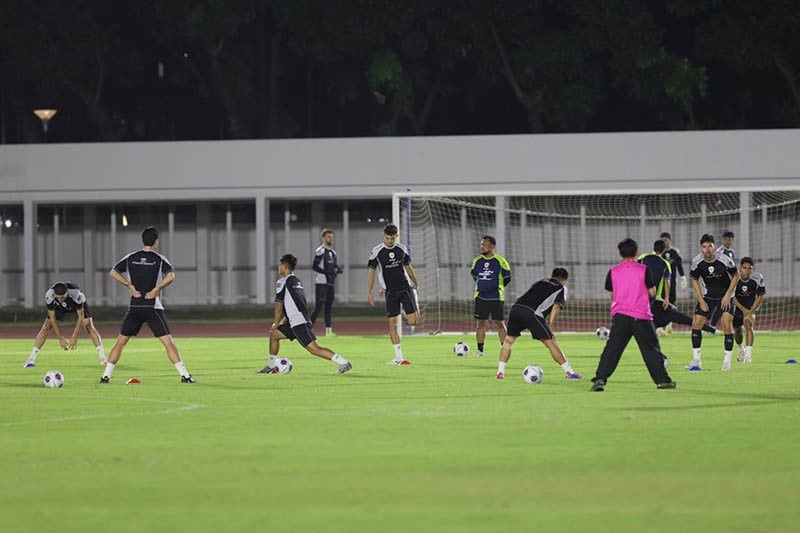 Latihan Timnas Indonesia Jelang Hadapi Australia - Bagian 4