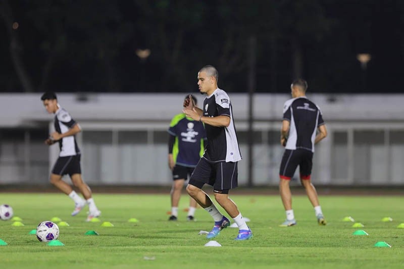 Latihan Timnas Indonesia Jelang Hadapi Australia - Bagian 2