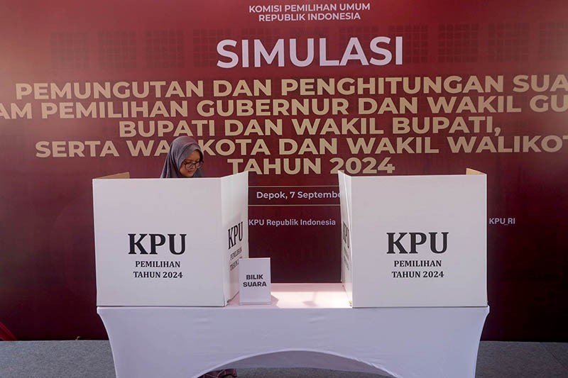 Simulasi Pemungutan Suara Pilkada 2024 - Bagian 2