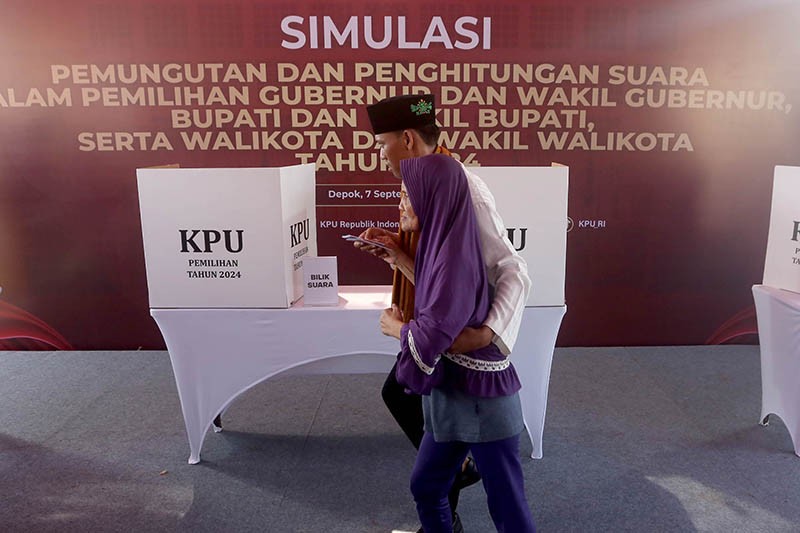 Simulasi Pemungutan Suara Pilkada 2024 - Bagian 3