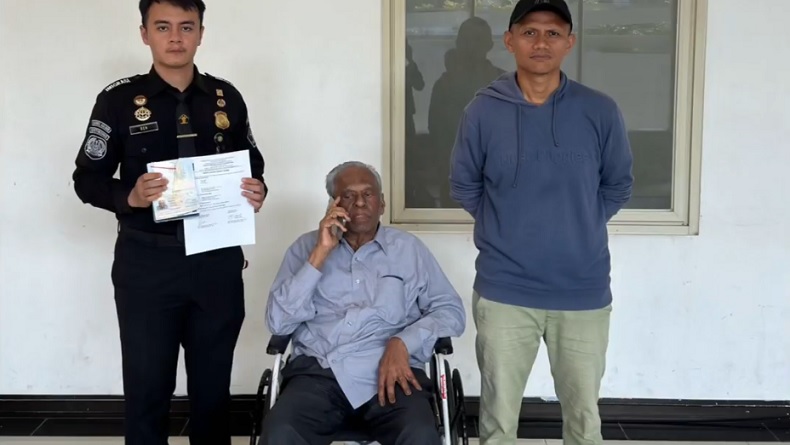 Penampakan Marimutu Sinivasan Obligor BLBI saat Ditangkap di Perbatasan Indonesia-Malaysia