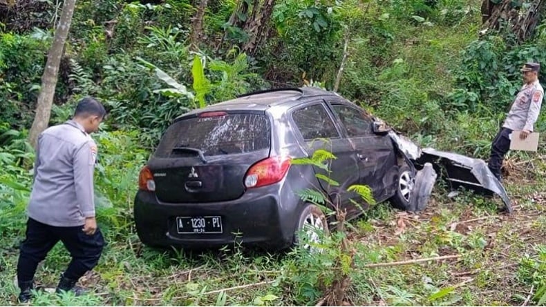 Kecelakaan Maut Mobil Masuk Jurang di Tanjakan Curahem Lebak, ASN Bapenda Tewas