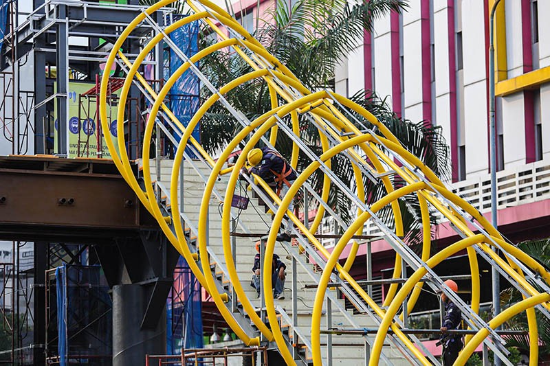 Proyek Baru, 4 JPO di Jakarta Bantu Pejalan Kaki Menyeberang Jalan - Bagian 4